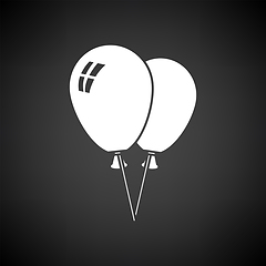 Image showing Two Balloons Icon