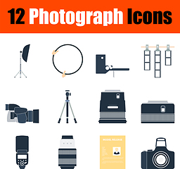 Image showing Photograph Icon Set