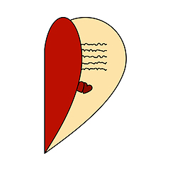 Image showing Valentine Day Card Icon