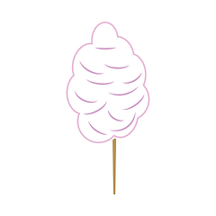 Image showing Cotton Candy Icon