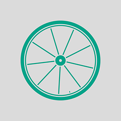 Image showing Bike Wheel Icon