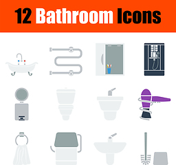 Image showing Bathroom Icon Set