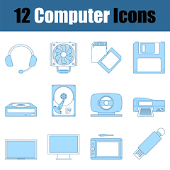 Image showing Computer Icon Set