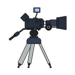 Image showing Movie Camera Icon