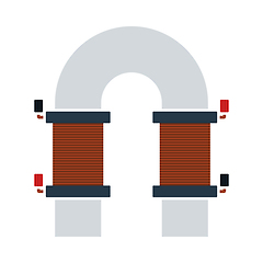 Image showing Electric Magnet Icon