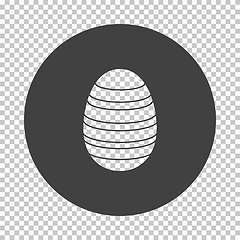 Image showing Easter Egg With Ornate Icon