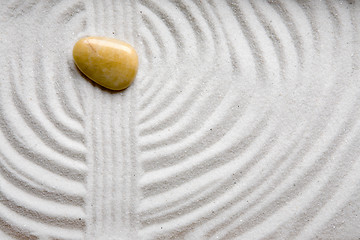 Image showing Rock Zen Garden