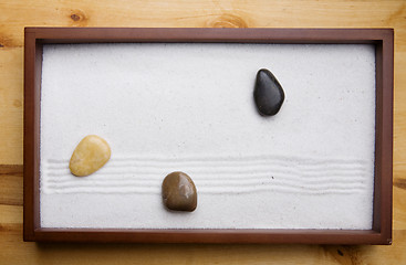 Image showing Zen Rock Garden