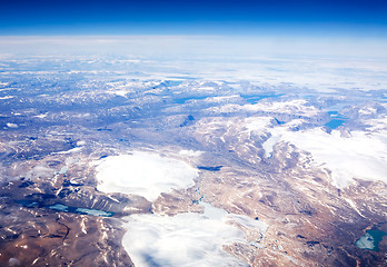 Image showing Aerial of Baffin Islands