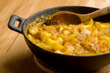 Image showing Potato Curry Dish