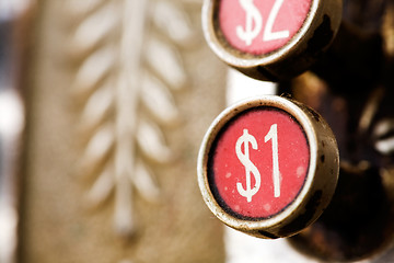 Image showing One Dollar Button