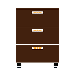 Image showing Office Cabinet Icon