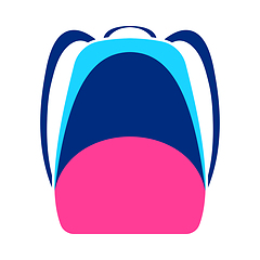 Image showing School Rucksack Icon