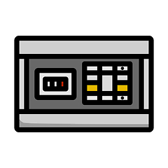 Image showing Circuit Breakers Box Icon