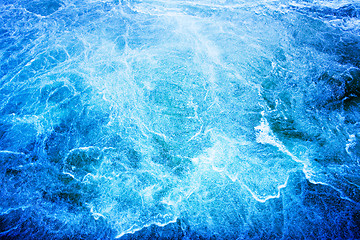 Image showing Blue Water Background