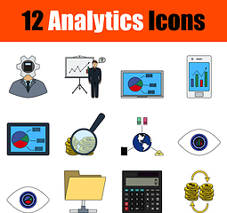 Image showing Analytics Icon Set