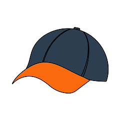 Image showing Baseball Cap Icon