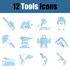 Image showing Tools Icon Set