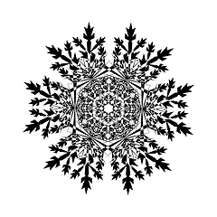 Image showing Snowflake Icon