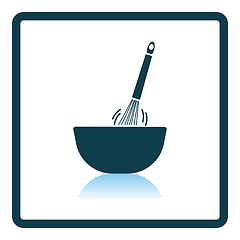 Image showing Corolla Mixing In Bowl Icon