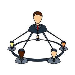 Image showing Business Team Icon