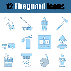 Image showing Fireguard Icon Set