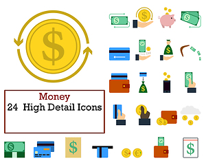 Image showing Money Icon Set