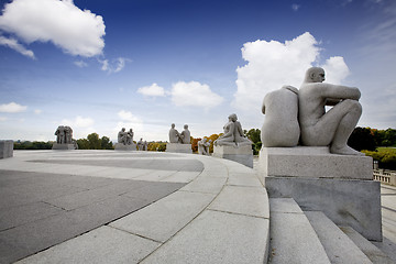 Image showing Statue Park Oslo