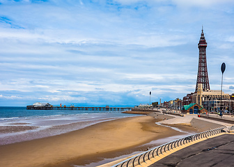 Image showing The Blackpool Tower (HDR)