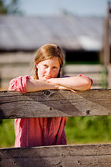 Image showing Country Farm Girl