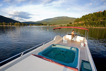 Image showing Luxury on a Lake