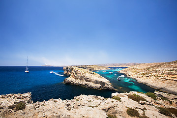Image showing Comino and Gozo Island