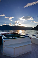 Image showing Luxury Boat hot tub