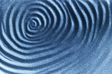 Image showing Abstract Blue Ripple