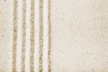 Image showing Sand Pattern Background