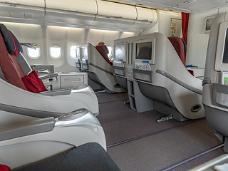 Image showing Garuda Indonesia Airbus 330 Business Class