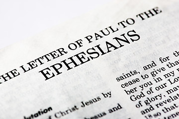 Image showing Book of Ephesians