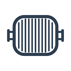 Image showing Grill Pan Icon