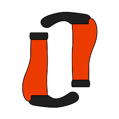 Image showing Bike Grips Icon