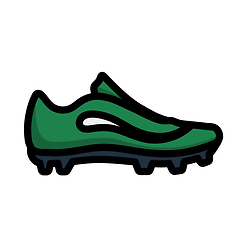 Image showing American Football Boot Icon