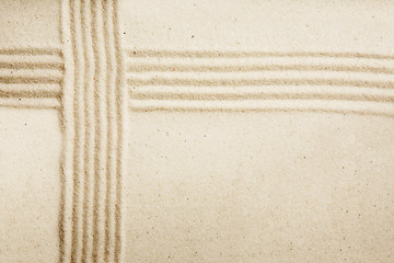Image showing Sand Pattern Background