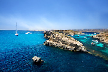 Image showing Blue Lagoon, Comino