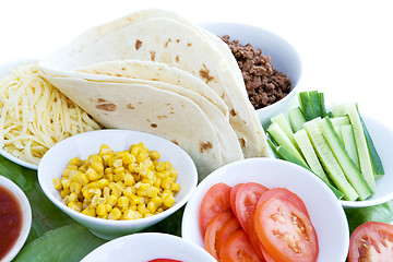 Image showing Taco Ingredients