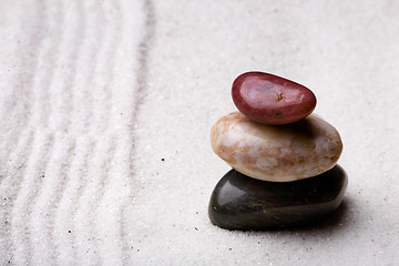 Image showing Zen Rock Garden