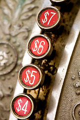 Image showing Vintage Cash Register