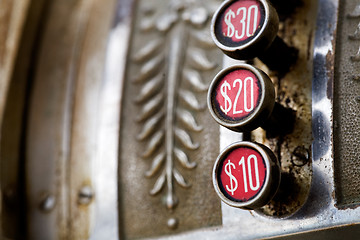 Image showing Vintage Cash Register