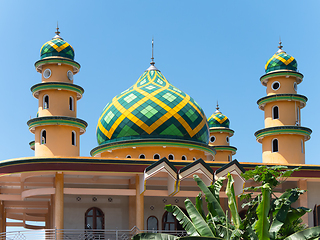 Image showing Jami Masjid Al-Akmal mosque in Medewi, Bali, Indonesia