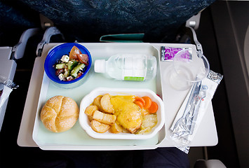 Image showing Airplane Meal