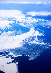 Image showing Aerial of Baffin Islands