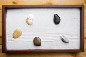 Image showing Zen Rock Garden